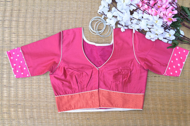 The Nicky Blouse - Hot Pink