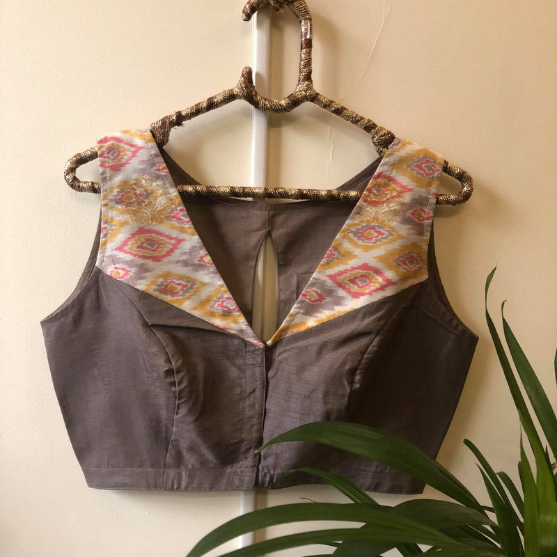 The Butterfly Blouse - Mink Grey